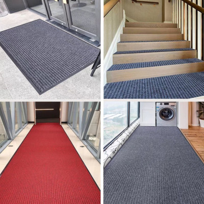 Thảm chùi chân chống trơn trượt lót trước cửa và sảnh lớn 