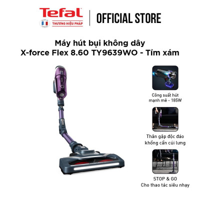 Máy hút bụi cầm tay không dây Tefal TY9639WO - BH 2 năm - Hàng Chính Hãng