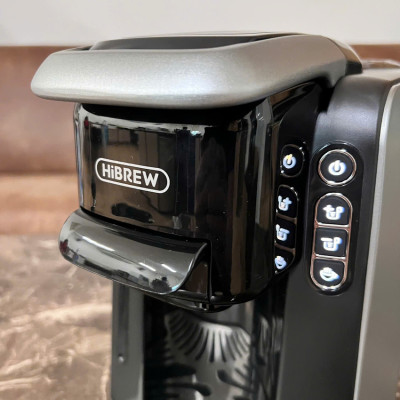 Máy pha cà phê 4 trong 1, Espresso, Viên Nén Nespresso, Nescafe Dolce, Kcup Thương hiệu Mỹ cao cấp HiBREW - H6 - HÀNG CHÍNH HÃNG