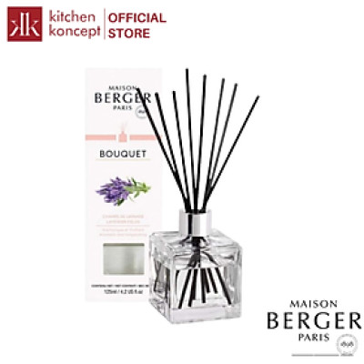 Maison Berger - Lọ tinh dầu khuếch tán hương 125ml - Ocean Breeze/Lavender Fields/Lavender Fields