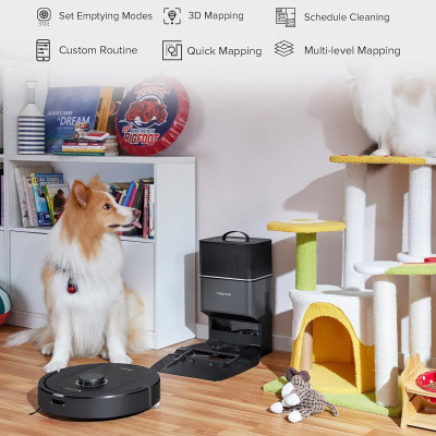 Robot Hút Bụi Lau Nhà Roborock Q10 VF Công Nghệ Lau Rung, Lực Hút 10.000 Pa - Hàng Chính Hãng