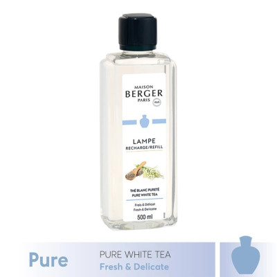 Maison Berger - Tinh dầu đèn xông hương Pure White Tea - 500ml