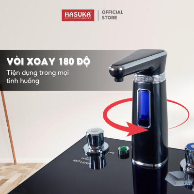 Máy lọc nước Hasuka HSK-RO 110KĐH 3CN (Block) công suất nóng/lạnh 500W/120W 3 chức năng nóng, lạnh, thường (BH 24 tháng) - HÀNG CHÍNH HÃNG