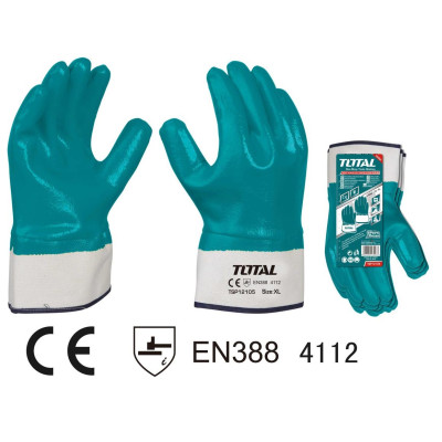 Găng tay cao su tổng hợp đa dụng TOTAL TSP12105 - size XL người lớn, không gây dị ứng, kích thích da, đeo thoải mái, bảo vệ da tay