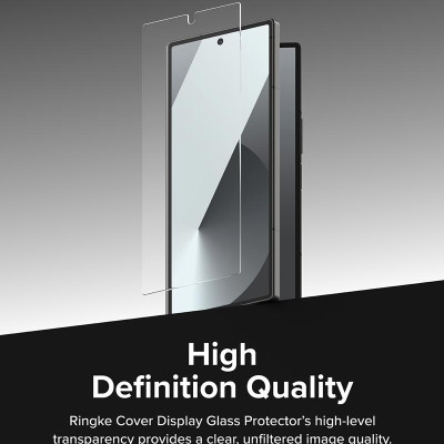 Combo 2 Miếng Dán cường lực Samsung Galaxy Z Fold 6 RINGKE Cover Display Tempered Glass (Màn hình ngoài)_ Hàng chính hãng