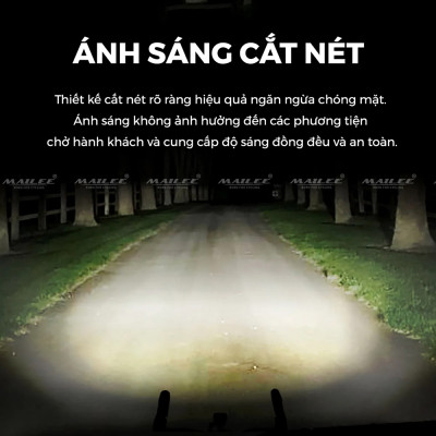 Đèn Xe Đạp Trước CYC 1600 Lumens Chống Chói Có kèm Remote và Giá đỡ, thời gian sử dụng lên đến 11h (tùy chế độ) Đi Đêm Địa Hình Có pha/cos - Mai Lee
