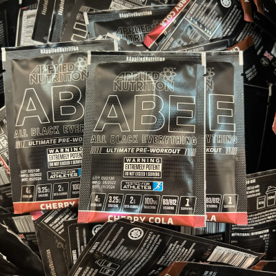 Sample ABE - Applied Nutrition, Gói dùng thử pre workout ABE, 1 Lần dùng hỗ trợ tăng sức mạnh, Tăng sức bền, Pump cơ bắp