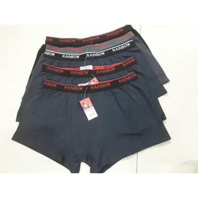 Combo  5 Quần lót nam thun  coton  bảng nhỏ dạng đùi hàng cao cấp thoáng mát Từ 40kg đến 75kg( màu ngẫu nhiên)