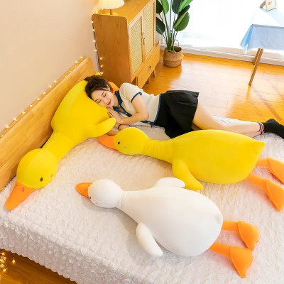 Thú nhồi bông vịt trầm cảm vàng dễ thương - Size từ 70cm đến 1m6 - Quà tặng gấu bông vịt vàng cute.