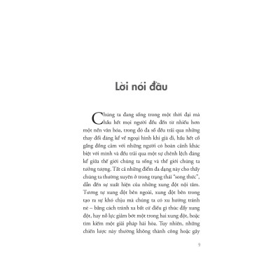 Sách - Thấu Hiểu Mâu Thuẫn Nội Tâm