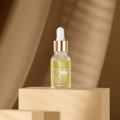 Serum Face Đông Trùng Hạ Thảo Collagen X3 Mỹ Phẩm Đông Anh Chính Hãng 15ml Serum Dưỡng Ẩm Giảm Mụn Làm Trắng Da