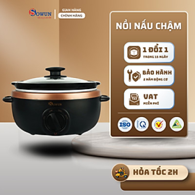 Nồi nấu chậm Sowun (3.5 Lít) SW 6013 -  Hàng chính hãng