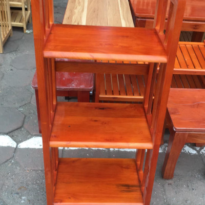 Kệ Sách 3 Tầng Dài 40 cm Gỗ Cao Su