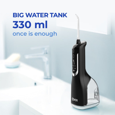 Máy Tăm Nước Cầm Tay GOROS Aqua 360 Water Flosser - Hàng Chính Hãng