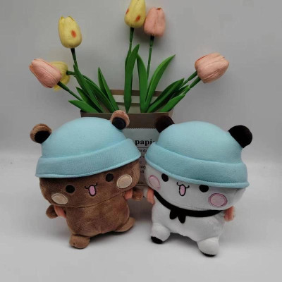 BUBU DUDU búp bê gấu trúc biểu tượng cảm xúc túi búp bê hoạt hình