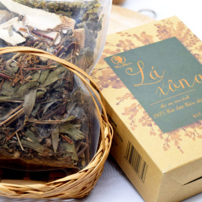 Lá xông, thơm tho cơ thể mẹ sau sinh, lưu thông khí huyết Wonmom