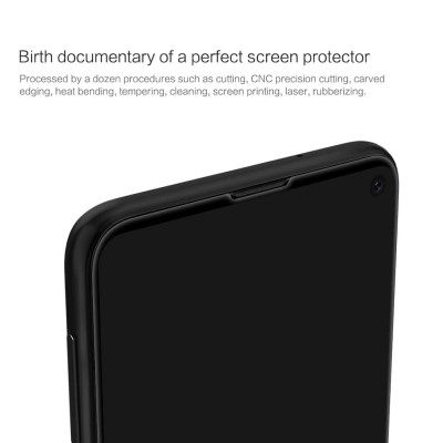 Miếng dán Kính Cường Lực full 3D siêu mỏng 0.23mm cho Samsung Galaxy S10e hiệu Nillkin CP+ Max (mặt kính AGC Nhật Bản, phủ Nano, hiển thị HD) - Hàng nhập khẩu