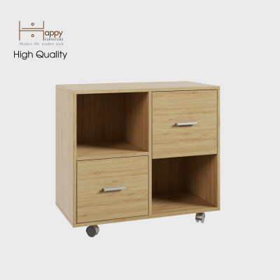 [Happy Home Furniture] COMFEE, Tủ đựng hồ sơ 2 tầng ,  80cm x 40cm x 66cm ( DxRxC), THK_014