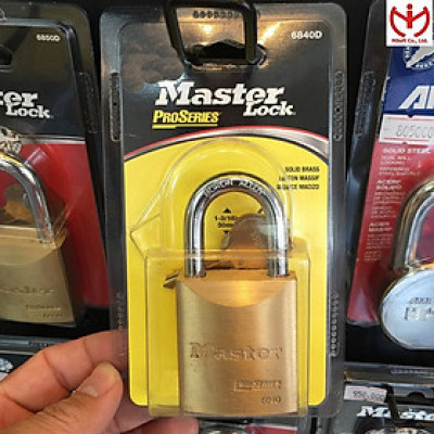 Ổ khóa Master Lock 6840 D thân đồng 44mm - Dòng ProSeries