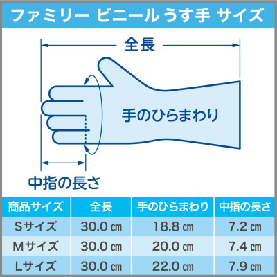 Găng tay cao su Shaldan (St.) Family Vinyl Anti-Virus - Hàng nội địa Nhật Bản |Size S.M.L| |nhập khẩu chính hãng|