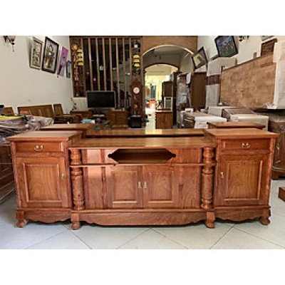 Kệ cột nho gỗ hương Đá