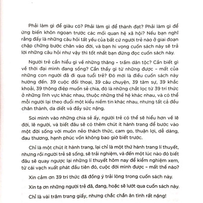 39 Cuộc Đối Thoại Cho Người Trẻ