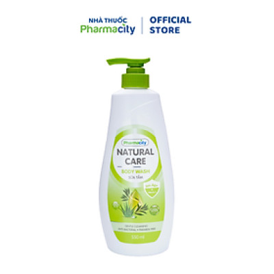Sữa tắm chiết xuất thiên nhiên sạch khuẩn Pharmacity Natural Care (550g)