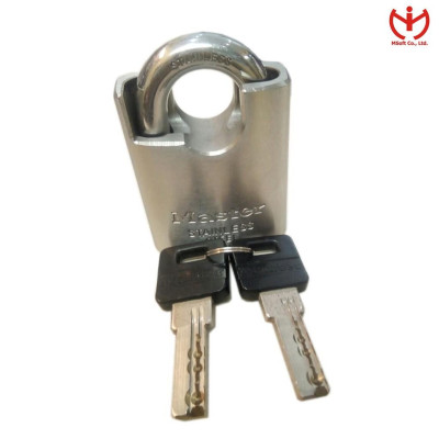 Ổ khóa chống cắt Master Lock 550 D thân inox SUS 304 rộng 50mm - MSOFT