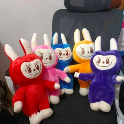 Thú nhồi bông Labubu đáng yêu cho bé - Size 43cm - Quà tặng gấu bông Labubu lông xù nhiều màu sắc.