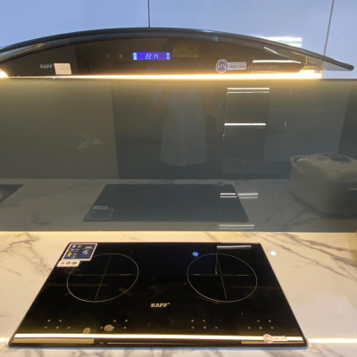 Máy hút mùi kính cong cảm ứng 900mm KAFF KF-GB029 - Hàng Chính Hãng