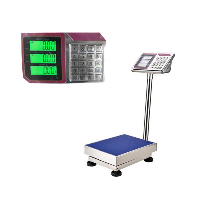 Cân Bàn Điện Tử Công Nghiệp ABG Tcs.A1.2.F (Loại 200-300Kg) Mặt Bàn 40*50 cm , Có Chức Năng Tính Giá, Ghi Nhớ, Trừ Bì, Tự Động Về, Cộng Dồn - Hàng Chính Hãng