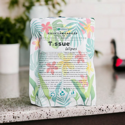 Khăn tắm du lịch cao cấp T.ssue (Size: 70*100cm). Gọn nhẹ tiện lợi, dùng cho các chuyến đi chơi xa, dã ngoại, thể thao, Spa