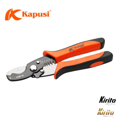 Kìm cắt cáp và tuốt dây điện KAPUSI JAPAN k9101