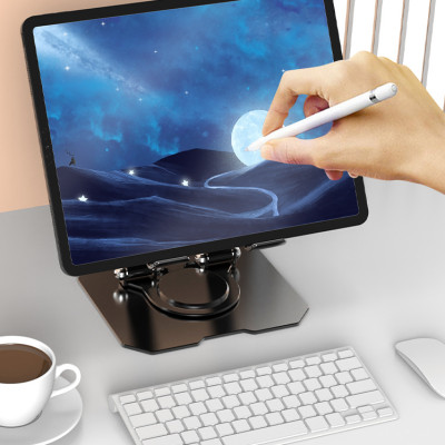 Giá Đỡ Máy Tính Bảng, Điện Thoại L08 Xoay 360 Độ kim loại siêu chắc