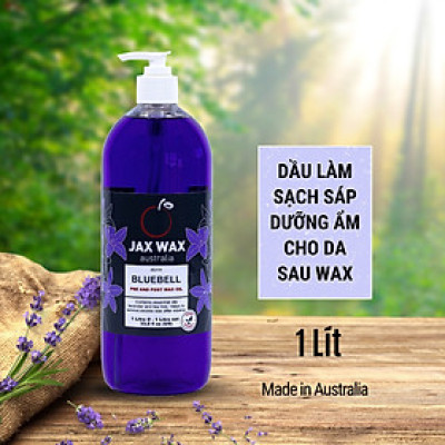 Dầu lau sáp tẩy lông Jax Wax Bluebell 1 Lít