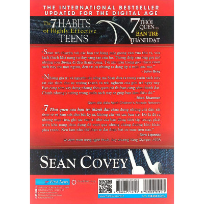 7 Thói Quen Của Bạn Trẻ Thành Đạt - The 7 Habits Of Highly Effective Teens (Khổ Lớn) (Tái Bản 2022)
