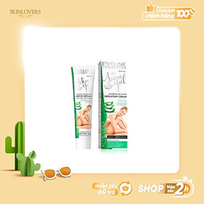 Kem Tẩy Lông Chiết Xuất Lô Hội Dành Cho Da Nhạy Cảm ACTIVE EPIL EVELINE (Tay, Nách, Bikini)