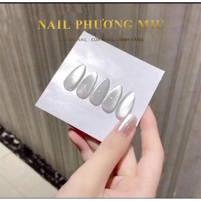 Combo Sơn Gel Mắt Mèo Ánh Trăng Kim Cương Milan Tặng Kèm Nam Châm Vuông To Siêu Từ Tính Đẩy Mắt Mèo nails Siêu Sáng