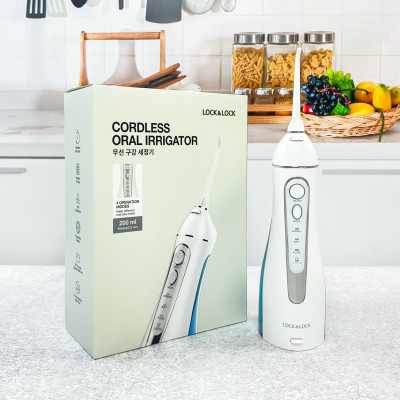 Máy Tăm Nước Không Dây Lock&Lock Cordless Oral Irrigator ENR156BLU 