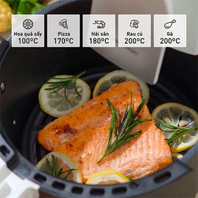 Nồi chiên không dầu Panasonic 4 lít NF-CC150WRA - Hàng chính hãng