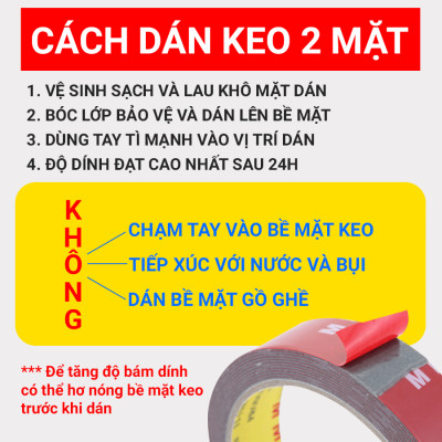 Băng Keo 2 Mặt Chuyên Dụng CIND (12mmx10m)