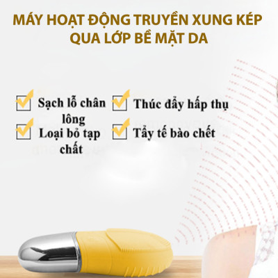 [ THANH LÝ NEW ] Máy rửa mặt KEMEI KM-1070 làm sạch da mặt, thúc đẩy hấp thụ dưỡng chất, tẩy trang hoàn hảo sử dụng được cho tất cả các loại da, nam nữ đều dùng được
