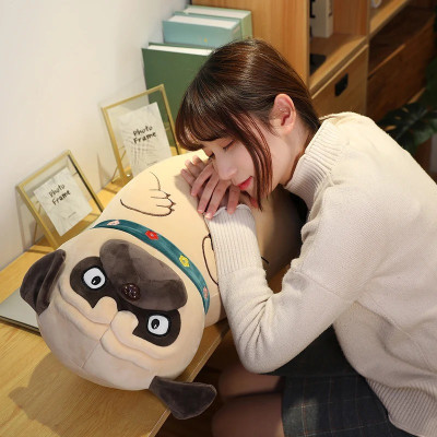 Thú nhồi bông chó Pull mặt xệ dáng đứng - Size 90cm - Quà tặng gấu bông chó pull đáng yêu.