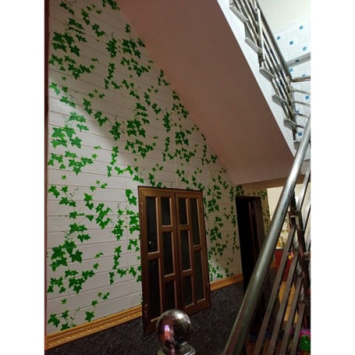 Bộ 5 Tấm Xốp Dán Tường Vân Gỗ Dây Leo Cách Âm, Chống Va Đập, Bền Đẹp, Sang Trọng