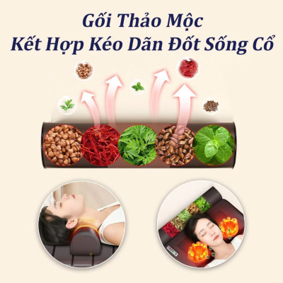 Đệm massage toàn thân Vispo VP-N24D Có 10 điểm rung toàn thân, massage chân riêng, túi khí kéo giãn cột sống