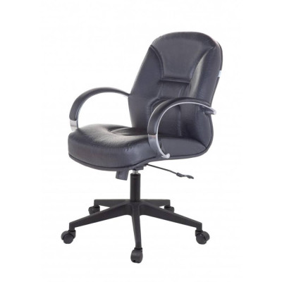 Ghế Trưởng Phòng Tay Nhôm Ốp Chân Ngoại Nhập IBIE IB305 - Đen