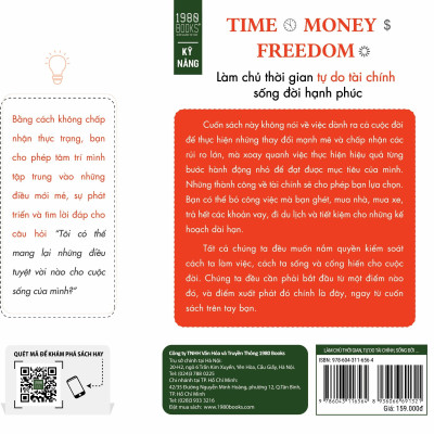 Sách - Làm chủ thời gian, tự do tài chính, sống đời hạnh phúc - 1980books