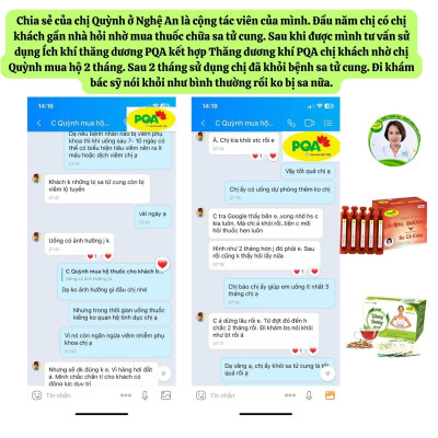 5 Hộp Ích Khí Thăng Dương PQA Hỗ Trợ Giảm Các Triệu Chứng Sa Tử Cung, Điều Bổ Tỳ Vị Hộp 10 Ống