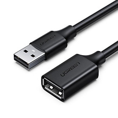 Ugreen UG10315US103TK 1.5M màu Đen Cáp tín hiệu nối dài USB 2.0 lõi thuần đồng - HÀNG CHÍNH HÃNG