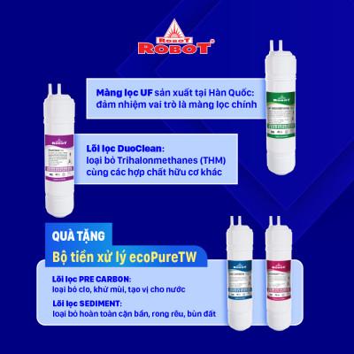 Máy Lọc Nước Điện Giải Ion Kiềm ROBOT ionMega 97 - Hàng Chính Hãng